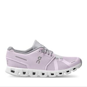 On Running Cloud 5 Women’s Shoes in Lily/Frost Size 6.5